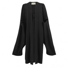 Master's Graduation Gown UK - Chalkface Range, Black